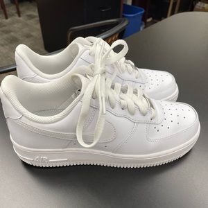 Air Force 1s white womens size 8